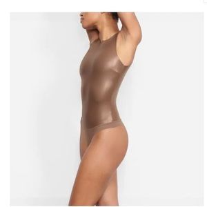 SKIMS Brown Bodysuit